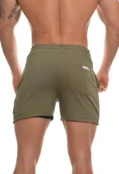 Shorts<Youngla 102 Bodybuilding French Terry Shorts Black|Olive|Burgundy|All Black
