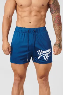 Shorts<Youngla 104 Legacy Shorts Black|Brown|Carolina Blue|Deep Purple