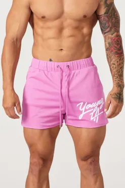 Shorts<Youngla 104 Legacy Shorts Black|Brown|Carolina Blue|Deep Purple