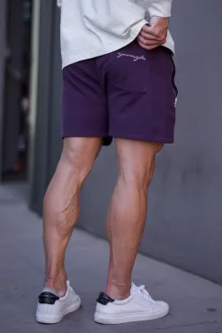 Shorts<Youngla 149 Phantom Shorts Black Wash|Brown Wash|Purple Wash|Red Wash
