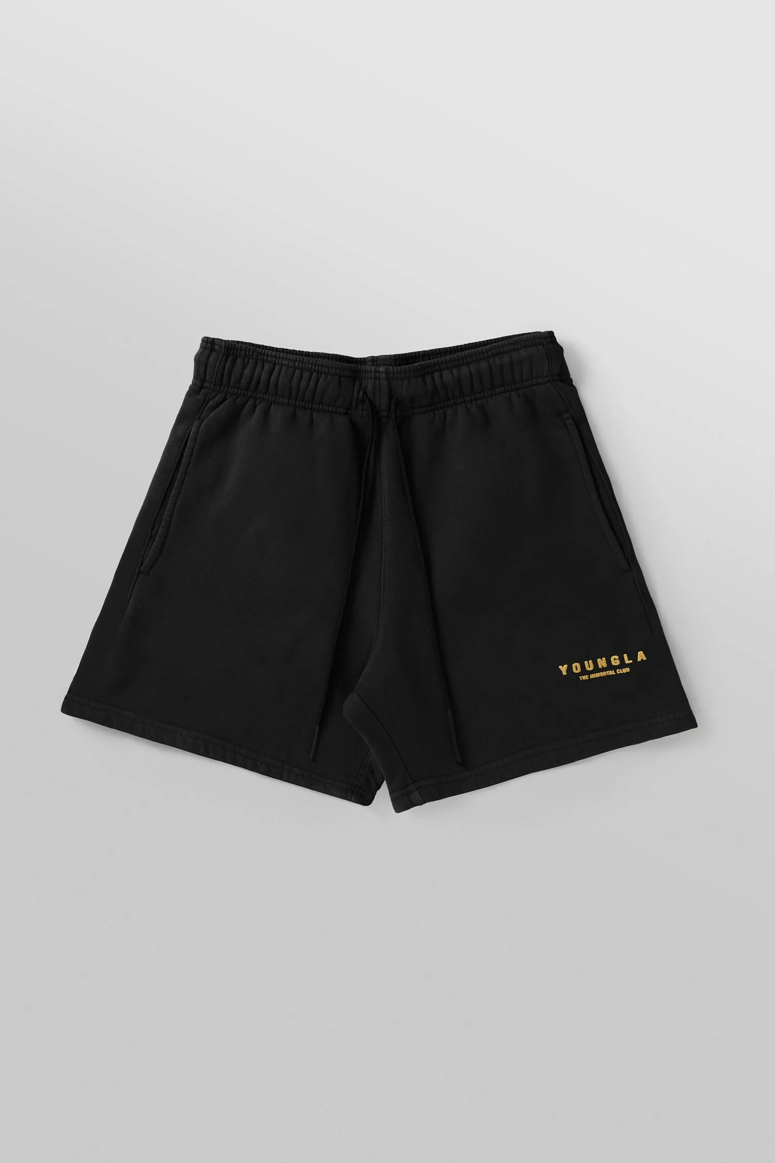 Shorts<Youngla 153-Immortal Club Shorts Black Wash|Brown Wash|Sand Wash|Slate Wash