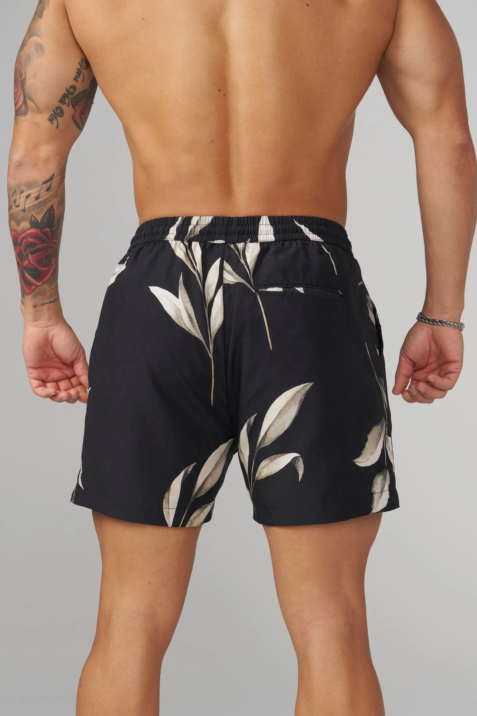 Shorts<Youngla 1038-Lah Casa Shorts Black|Jungle Green|Navy|White