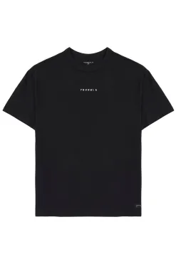Shirts<Youngla 472-Mellow Logo Tees Black Wash|Cream Wash|Coal Wash|Dusty Pink Wash