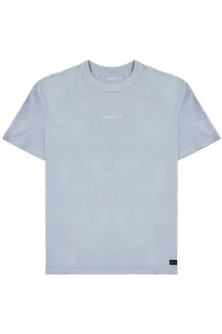 Shirts<Youngla 472-Mellow Logo Tees Black Wash|Cream Wash|Coal Wash|Dusty Pink Wash