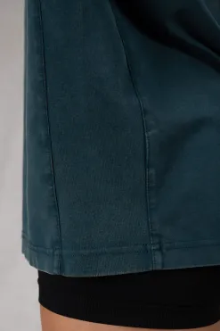 Tops<Youngla W416 Retro Long Sleeve Teal Wash|Black Wash|Light Grey Wash|Stone Grey Wash