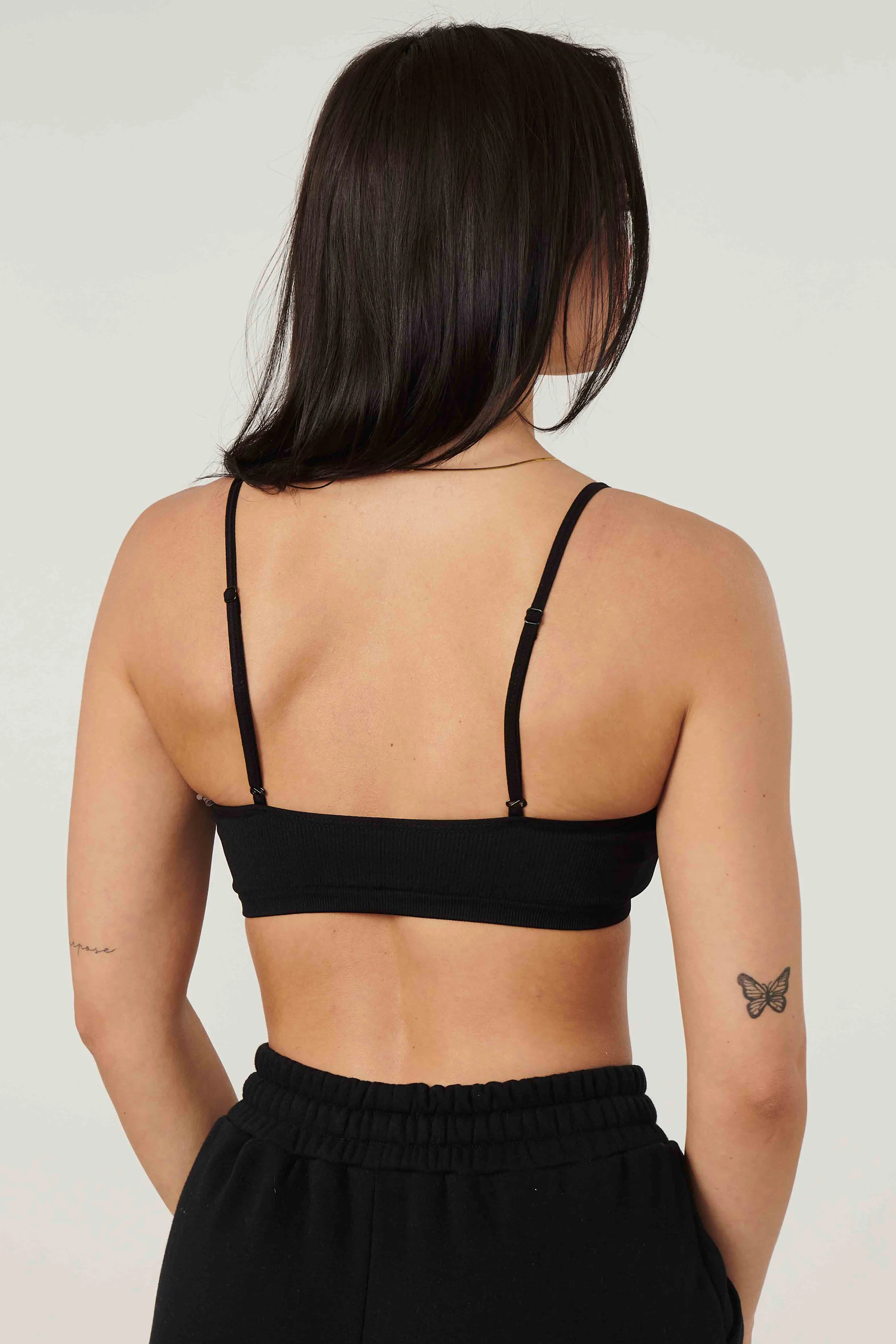 Bras<Youngla W316 Ribbed Sports Bra Coal|Light Taupe|Pink|Black