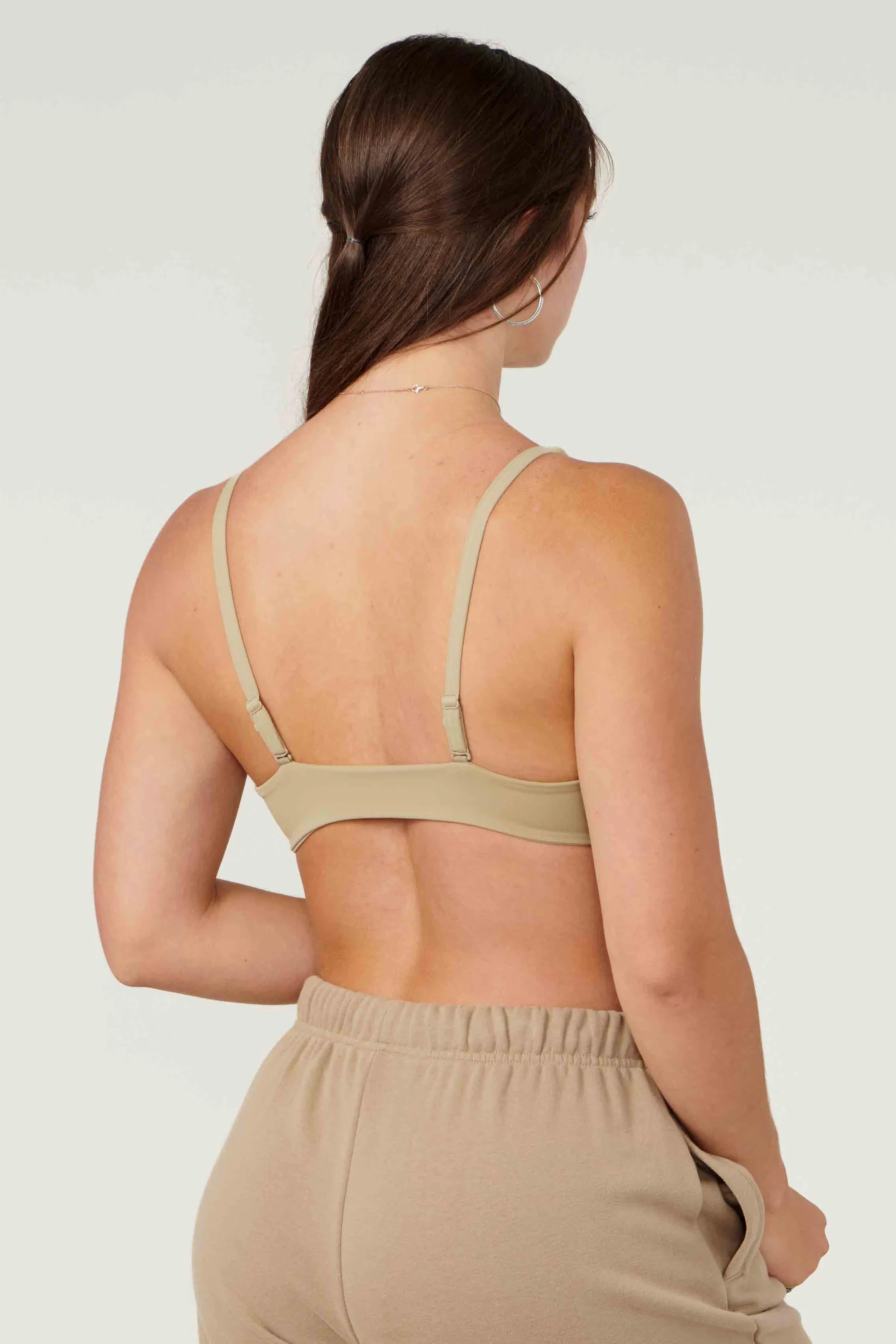 Bras<Youngla W326 Spiral Sports Bra Black|Brown|Desert Olive|Off-White