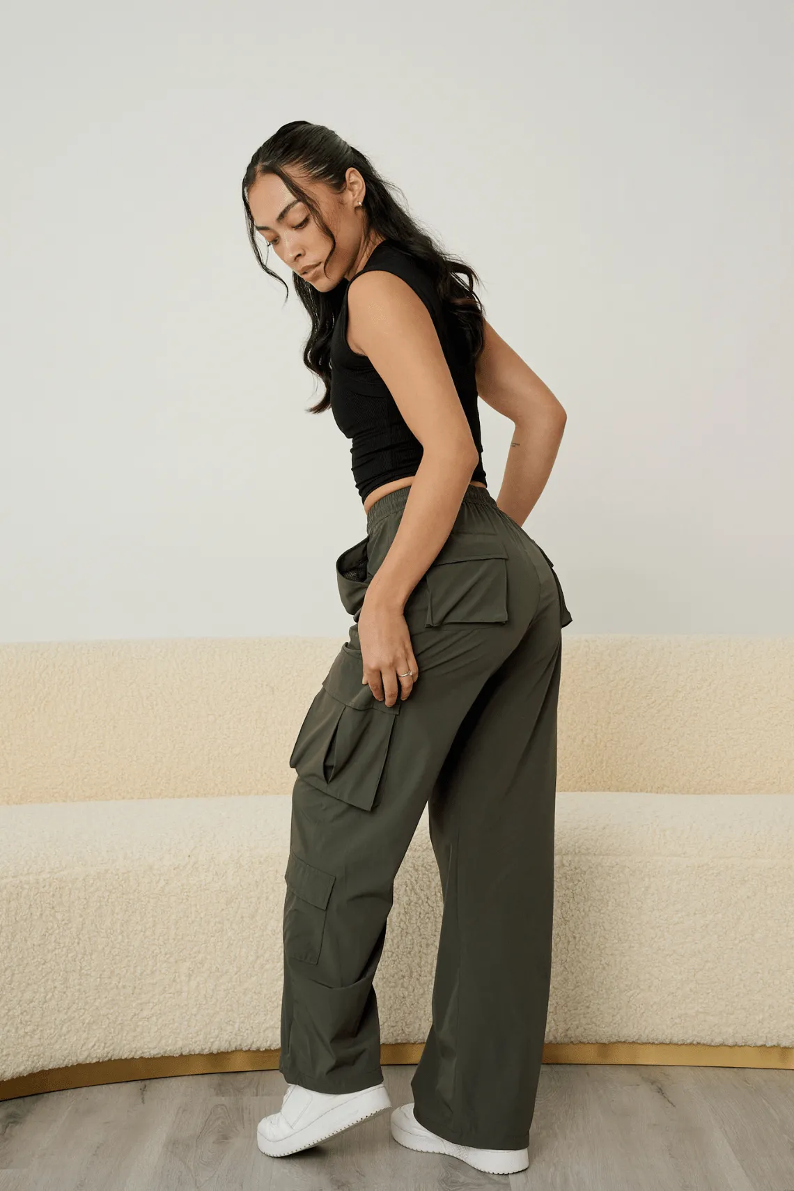 Joggers & Pants<Youngla W219 Travel Cargo Joggers Black|Brown|Grey|Olive