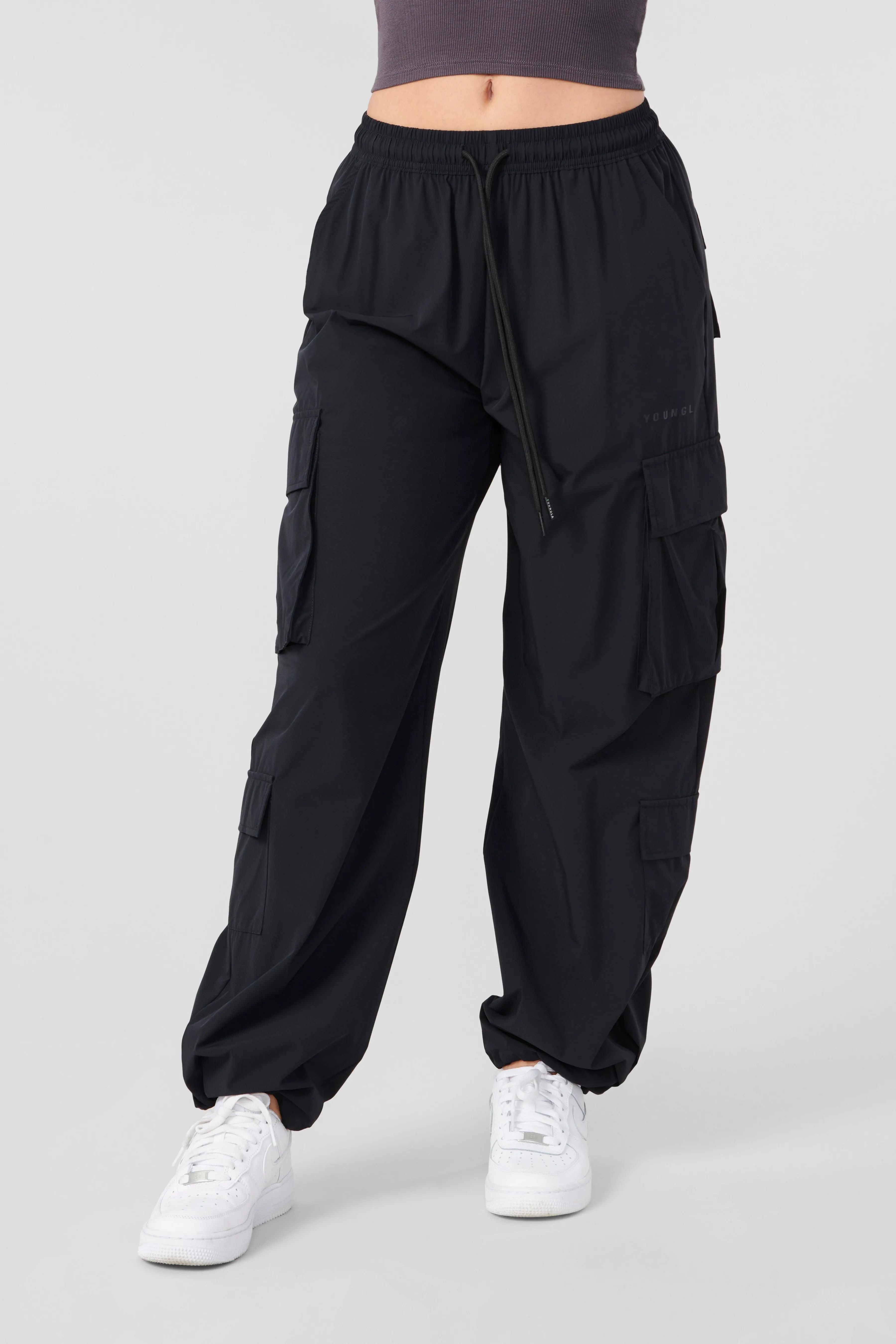 Joggers & Pants<Youngla W219 Travel Cargo Joggers Black|Brown|Grey|Olive