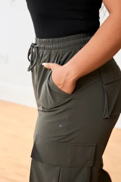Joggers & Pants<Youngla W219 Travel Cargo Joggers Black|Brown|Grey|Olive