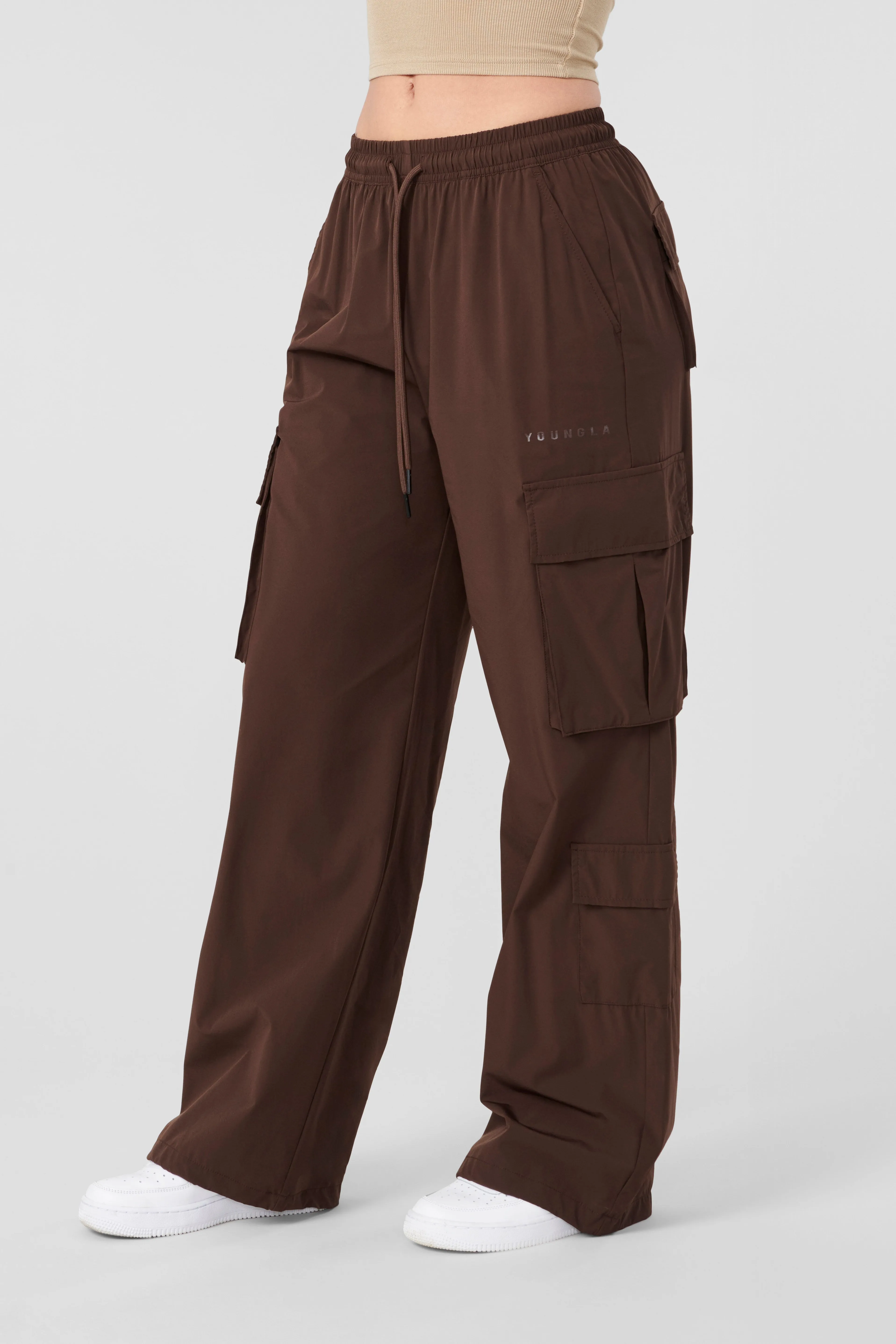 Joggers & Pants<Youngla W219 Travel Cargo Joggers Black|Brown|Grey|Olive