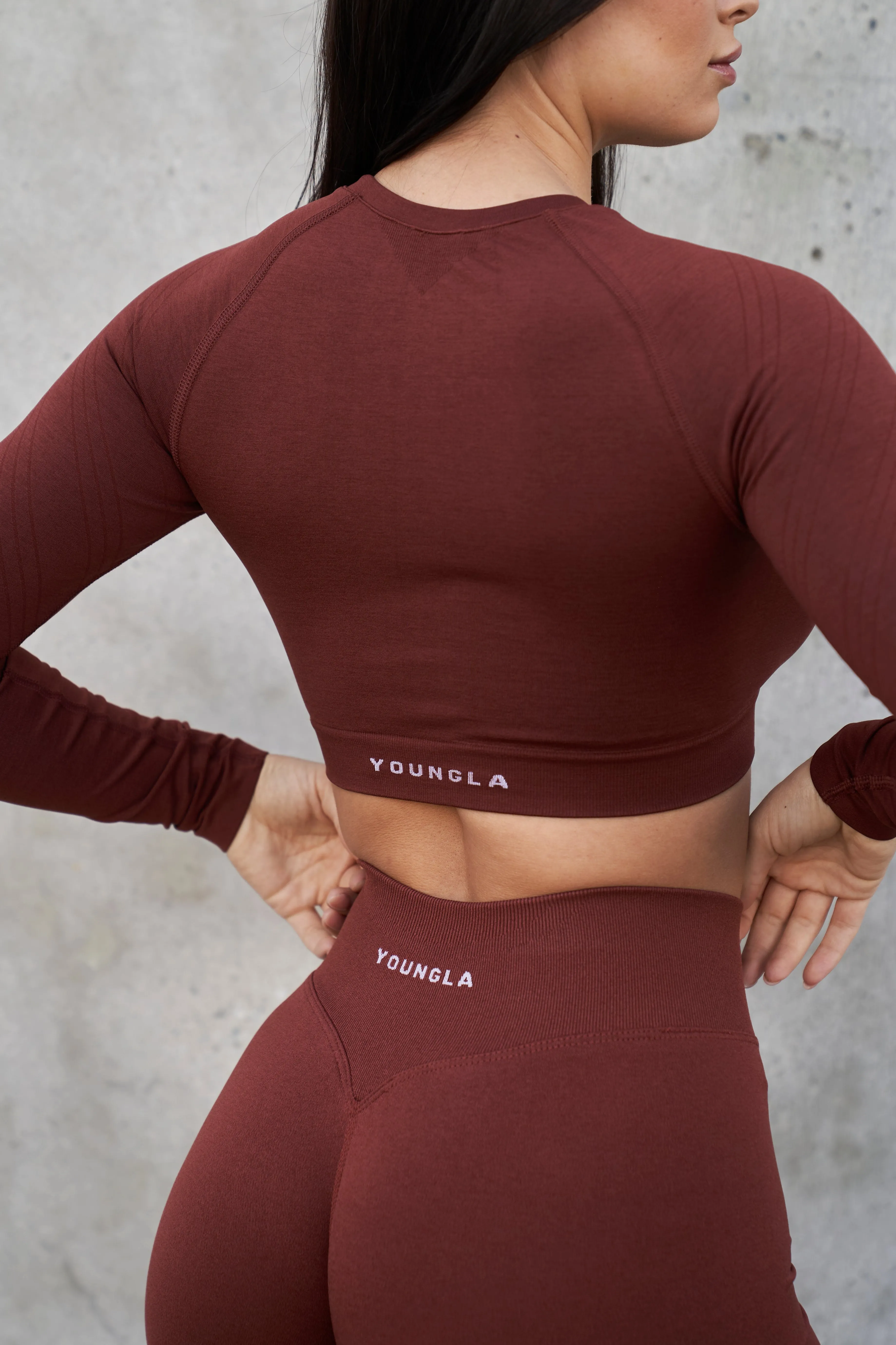 Tops<Youngla W430-Curve Seamless Long Sleeve Spicy|Bossy|Flirty|Moody